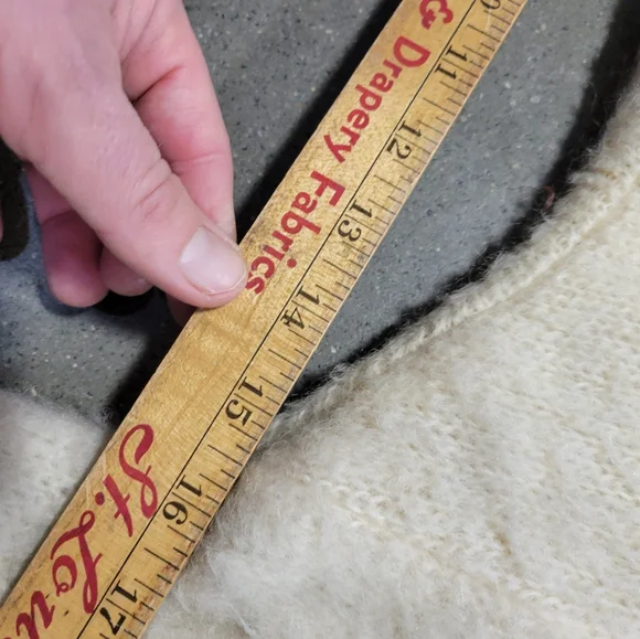 Vintage Icelandic wool jacket sweater women's large - Picture 7 of 14